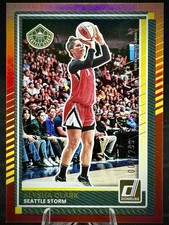 2025 Panini WNBA Donruss - Alysha Clark #61 - Red Holo /299 - Storm