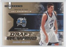 2006-07 Fleer Hot Prospects Draft Rewind Darko Milicic #DR-DM 0a1