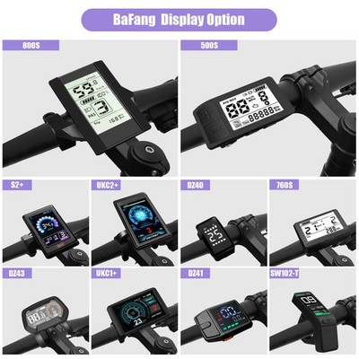 Electric Bicycle Display Waterproof for BBS02B BBS01B BBSHD BBS Mid Drive Motor 