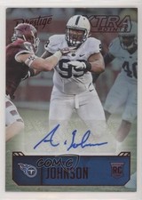 2016 Panini Prestige Rookie Signatures Xtra Points Red Austin Johnson Auto n1u