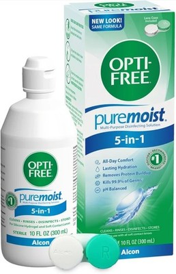 Opti-Free Puremoist Multi-Purpose Contact Lens Cleaning & Disinfecting Solution