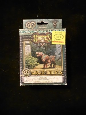 Warmachine Hordes Circle Orboros Argus  Light Warbeast