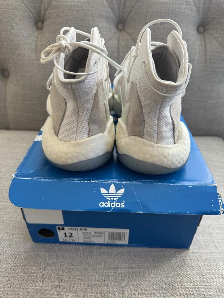 Adidas Boost Basketball BYW White - Image 2 of 4