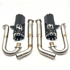 Empire Industries Dual Exhaust System For Yamaha Raptor 700 2006-2014