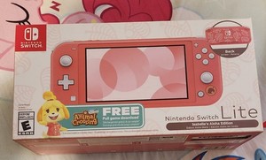 Nintendo Switch Lite Coral Animal Crossing | eBay