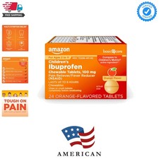 Children's Ibuprofen Chewable Tablets, 100 mg, Pain Reliever and Fever Reduce...