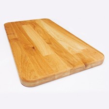 22mm Thick Solid Oak Butcher Block Chopping Board 450mm x 250mm