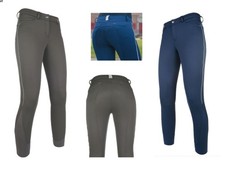 HKM CM Emperor Winter Thermo Vollbesatz Reithose Gr. 46 blau