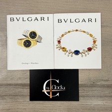 Bulgari Uhren und Schmuck Ausstattungspapiere
