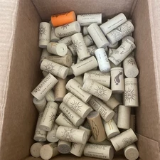 98 SYNTHETIC Used Wine Corks for Crafts Projects