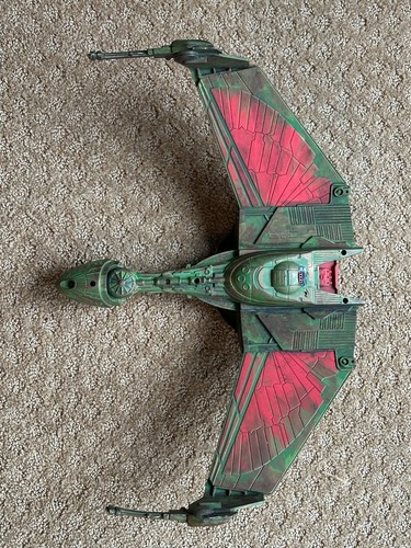 THE KLINGON BIRDS OF PREY STAR TREK ORIGINAL VINTAGE PROP + SKETCH PAUL ...