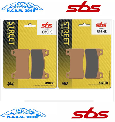 4 Front Brake Pads SBS SINT Honda CBR RR 600 2014 2015 2016