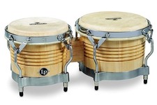 Bongos de madera Matador de percusión latina M201-AWC LP - natural/cromo