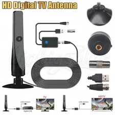 4K Rewave Antena, TV Antenna, Suction Cup TV Antenna Plug Play 3m Cable 2025 LOT
