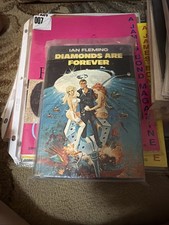 DIAMONDS ARE FOREVER Ian Fleming James Bond 007 Sean Connery HC DJ Book Club Ed