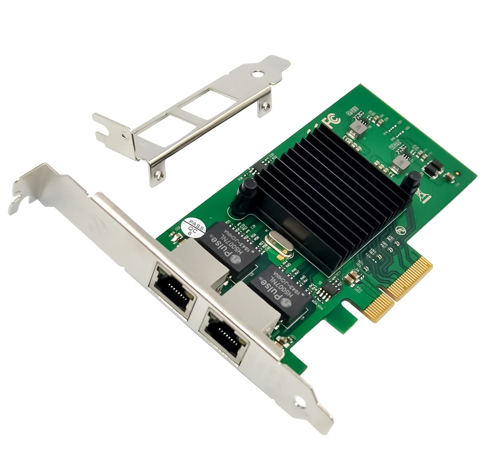 Carte Ethernet Gigabit Intel PCI Express avec Double Port RJ45 Haute Vitesse