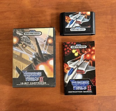 Thunder Force II 2 (Sega Genesis) Excellent Cond CIB Complete &Tested Ships Fast