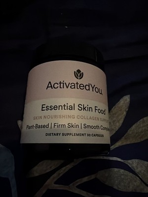 ActivatedYou Essential Skin Food 30 Capsules New