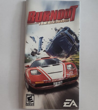 EA Sony PSP Burnout Legends Instruction Manual Original English