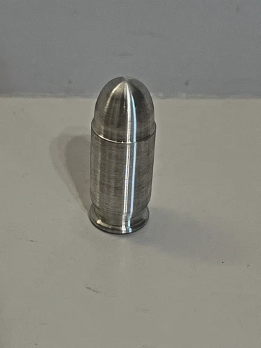 Silver 1 oz 45 Caliber ACP Bullet