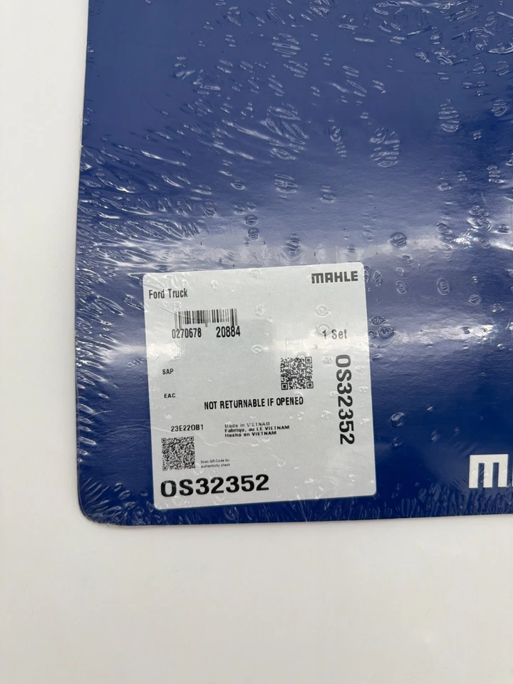 MAHLE New Oil Pan Gasket Set for Ford Truck - OS32352 - Image 3 of 3