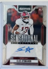 2025 Panini Prizm Draft Picks - Sensational Signatures Elic Ayomanor #SS-EAR