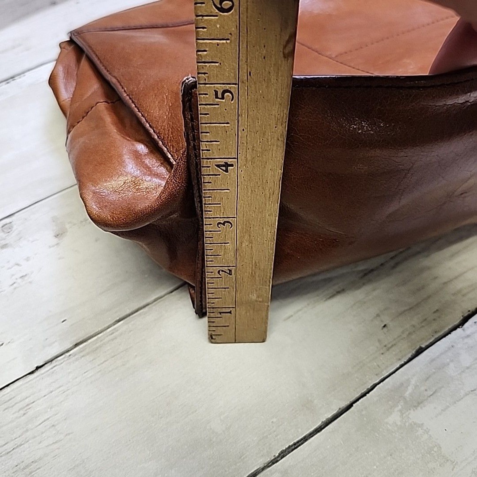 Hobo The Original Patchwork Mixed Panel Leather S… - image 12