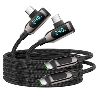 Superior ZRL Cavo Di Micro USB Ad Angolo Retto, 2 Pack LED Cavo Di