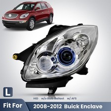 Hid Headlight For 2008-2012 Buick Enclave Wafs Wo Bulb Left Driver Side 8 Pins