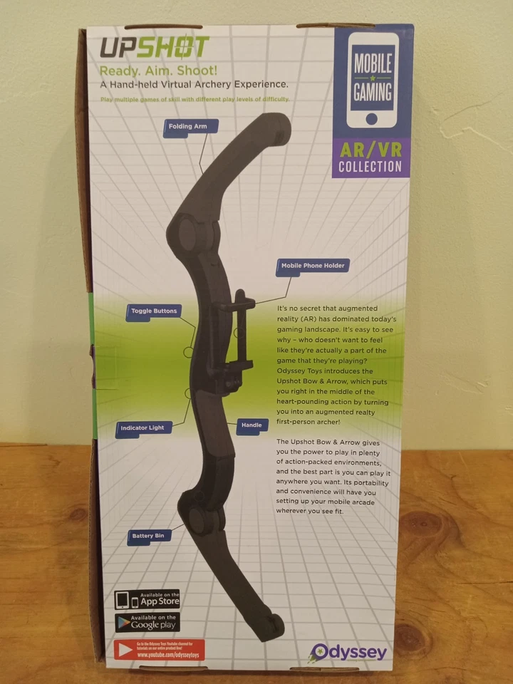 Odyssey UPSHOT Smart Bow & Arrow Handheld VR / AR Gaming System ODY-420AR - Image 4 of 4