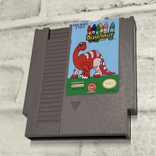Color a Dinosaur (Nintendo Entertainment System NES, 1993) Tested Authentic VGC