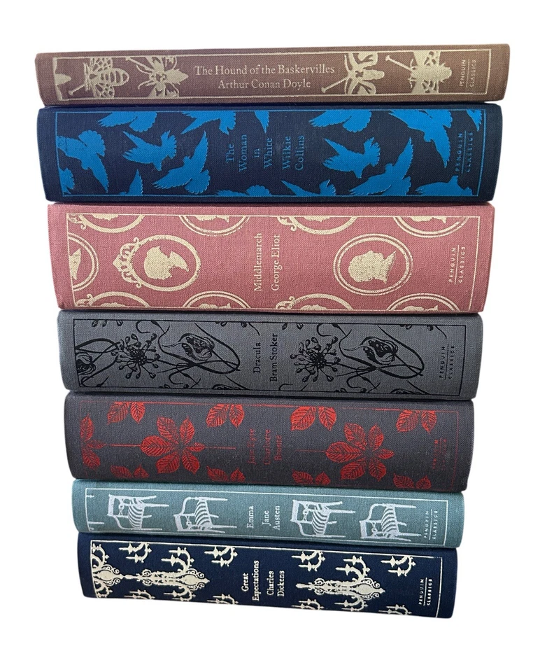 Penguin Classics Clothbound Books x7 Hardcover Bundle, Like New, Unread, Staging - image 2 of 4