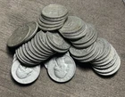 Roll Of 40 1962 Silver Quarters