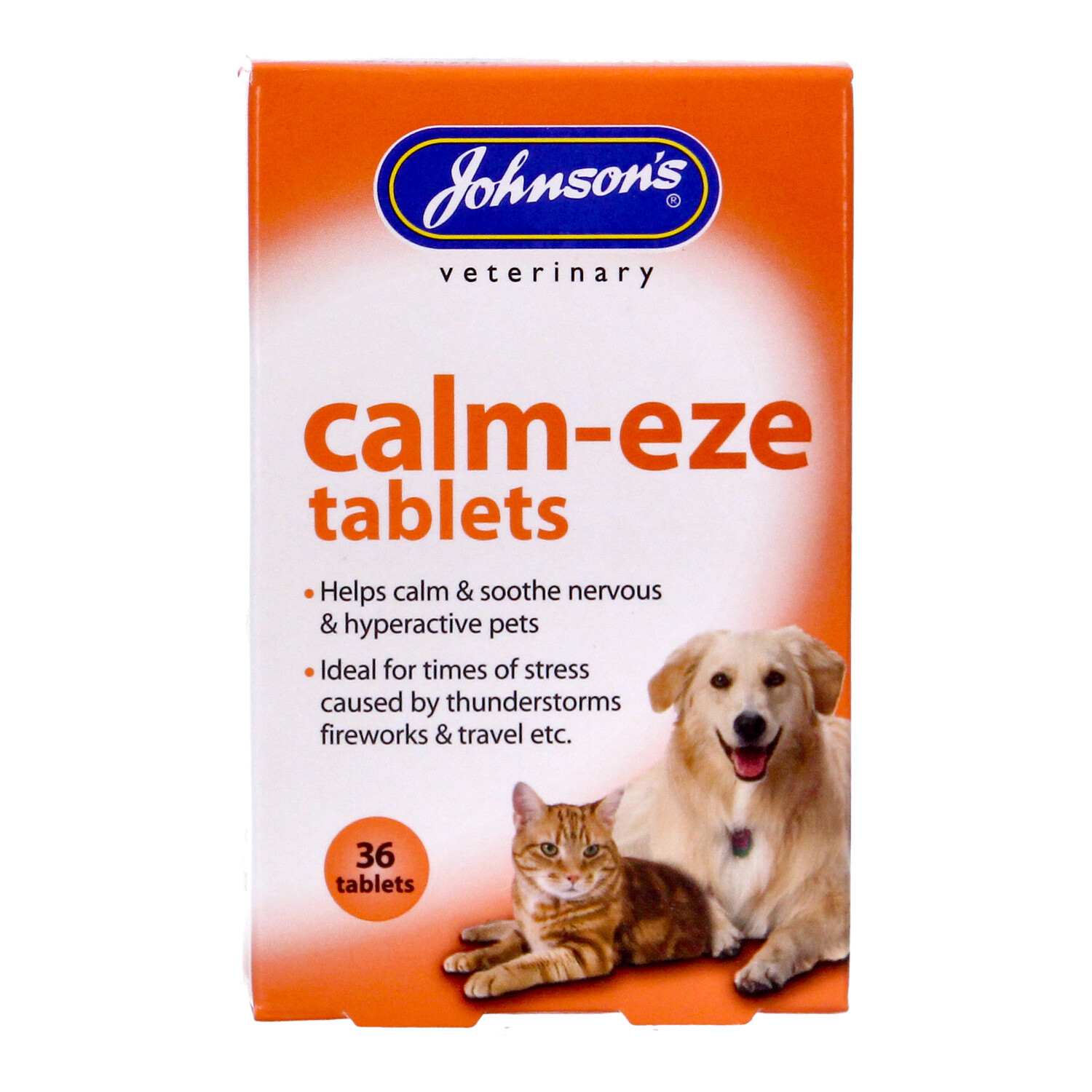 JOHNSONS CALM-EZE TABLETS FOR CATS AND DOGS ALL BREEDS - 36 TABLETS PACK - Image 6