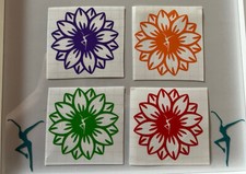 Dave Matthews Band DMB Inspired Fire Dancer Sunflower Vinyl Decal 3.5"