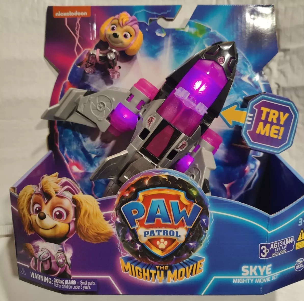 NickALive!: First Look at the PAW Patrol: The Mighty Movie's 'Skye's Mighty  Movie Jet' Toy