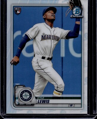 2020 Bowman Chrome Rookie Image Variations #90 Kyle Lewis/catching