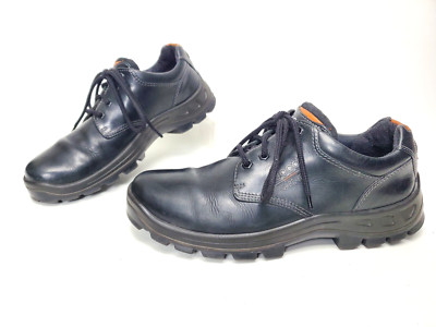 ECCO Rugged Track GTX LOW Waterproof Black Leather Hiker Boots Men's EU 43