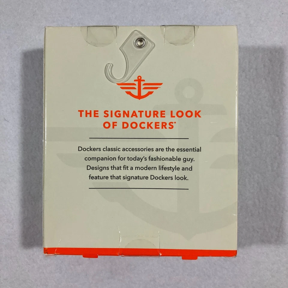 Pañuelos Dockers para Hombres Traje Accesorios Juego de 6 Piezas Negro/Blanco NUEVO $25 Foto 3 de 4