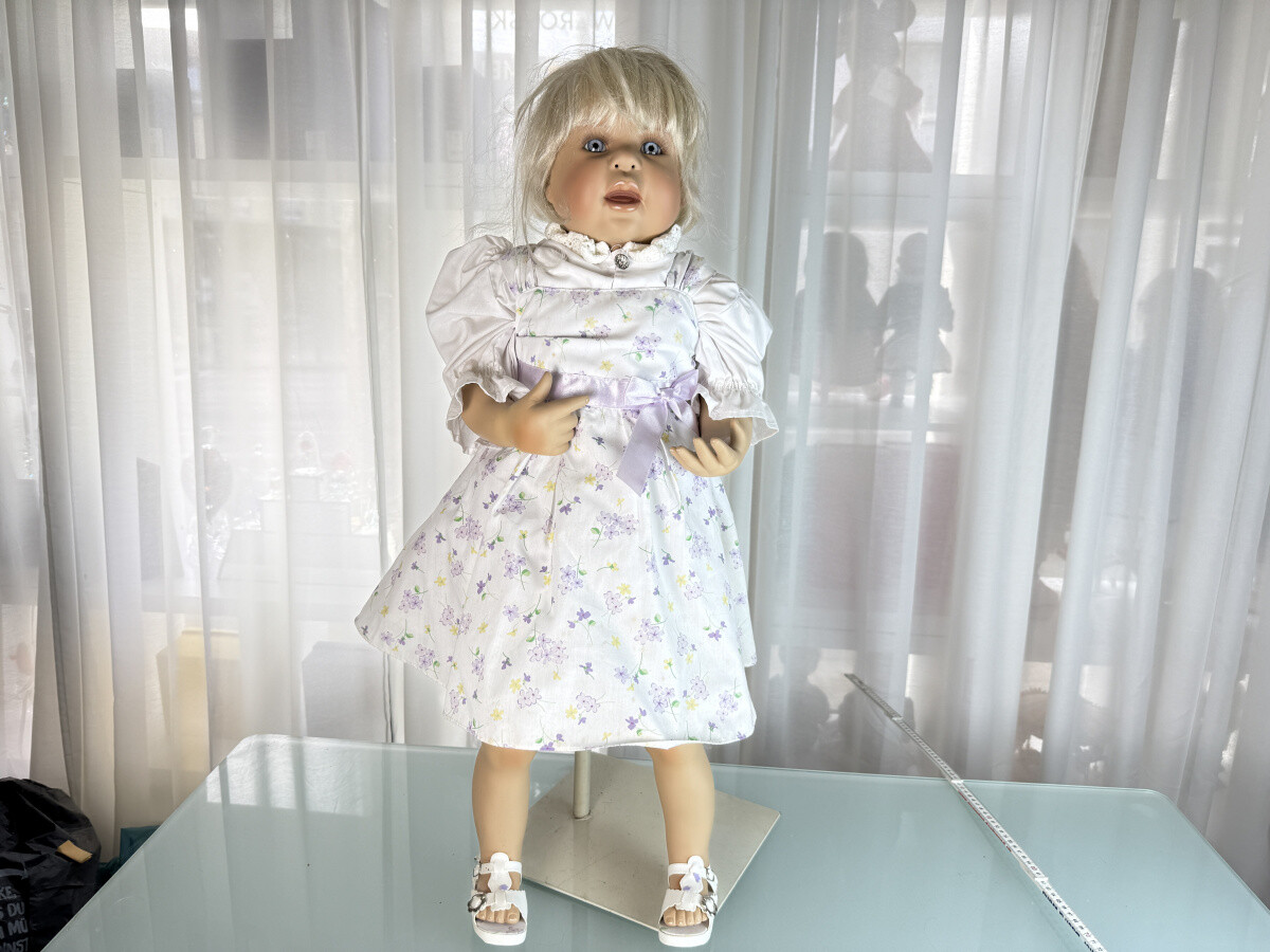 INGE TENBUSCH PORCELAINE Poupon de Collection Poupée 50 Cm. État