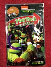 Teenage Mutant Ninja Turtles Play Pack Grab Go Coloring Book Crayons, Stickers