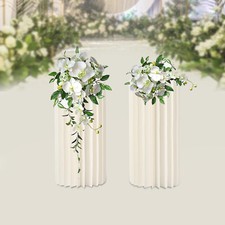 Modern Centerpieces Cardboard Vase Wedding Centerpieces White Vases Acrylic Pane