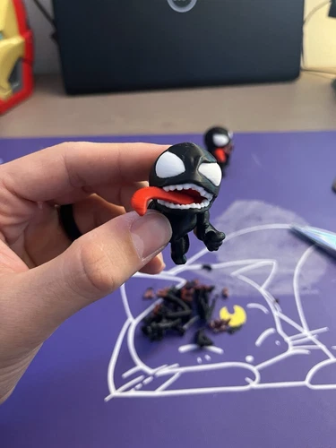 Mini Cartoon Venom Rearview Mirror Hanging Accessory, Venom Car Accessory