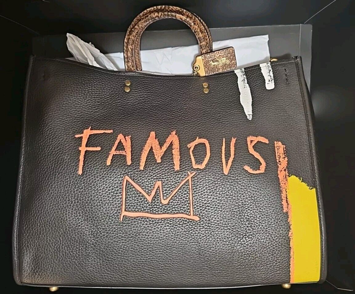 Coach X Jean-michel Basquiat Rogue 39 - Black for sale Coach X Jean-michel Basquiat Rogue 39 - Black for sale