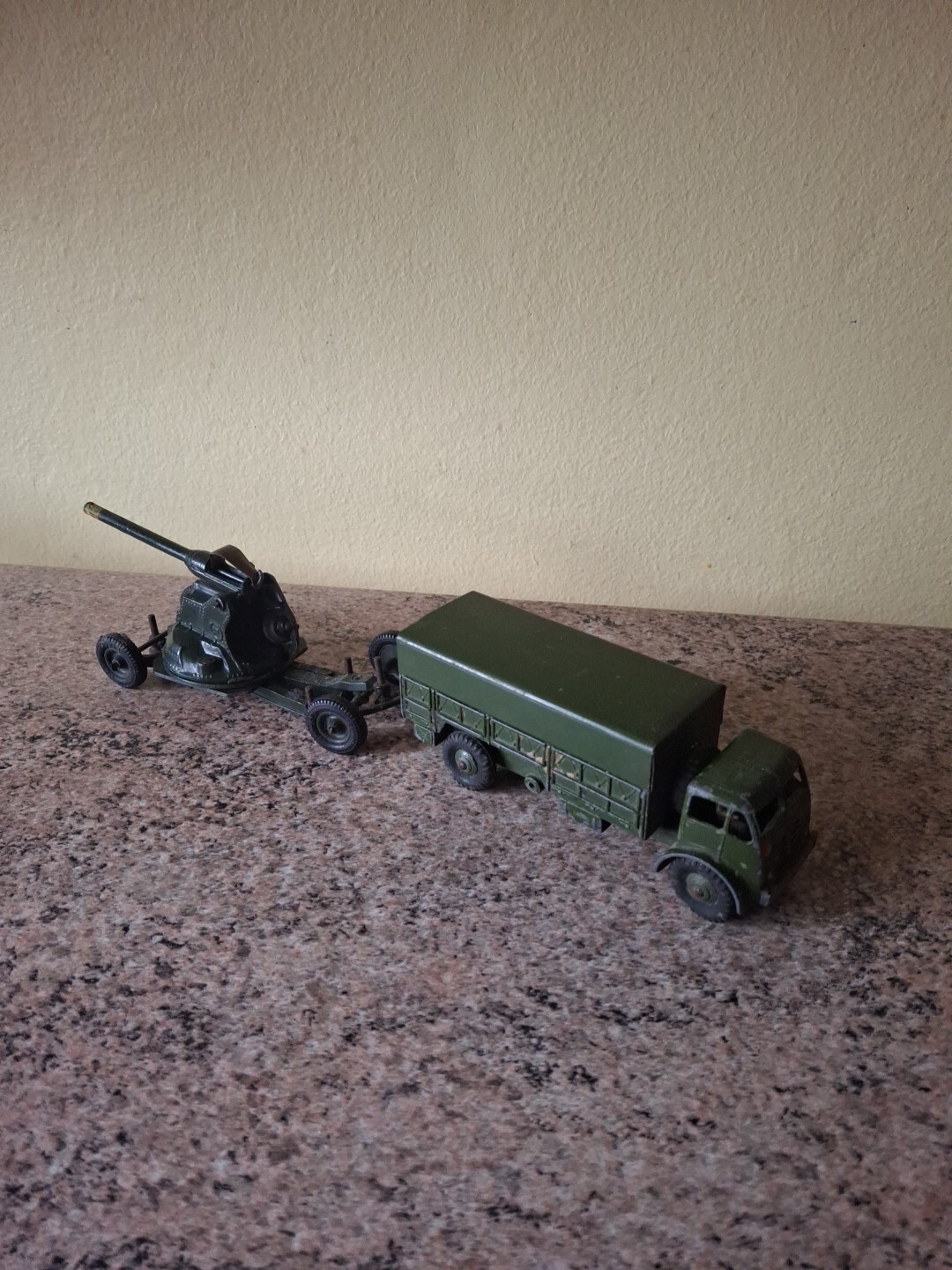 英ディンキー ヴィンテージ オリジナル箱付 10-TON ARMY TRUCK Dinky 622 10 ton Army truck Foden w/ driver BOXED 1950s