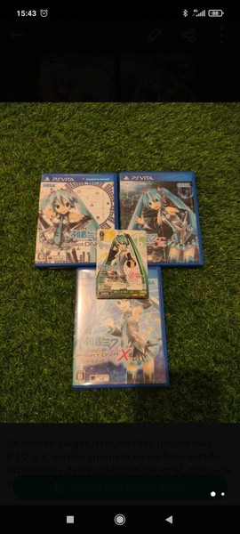 pack juegos hatsune miku ps vita ntsc-jap 