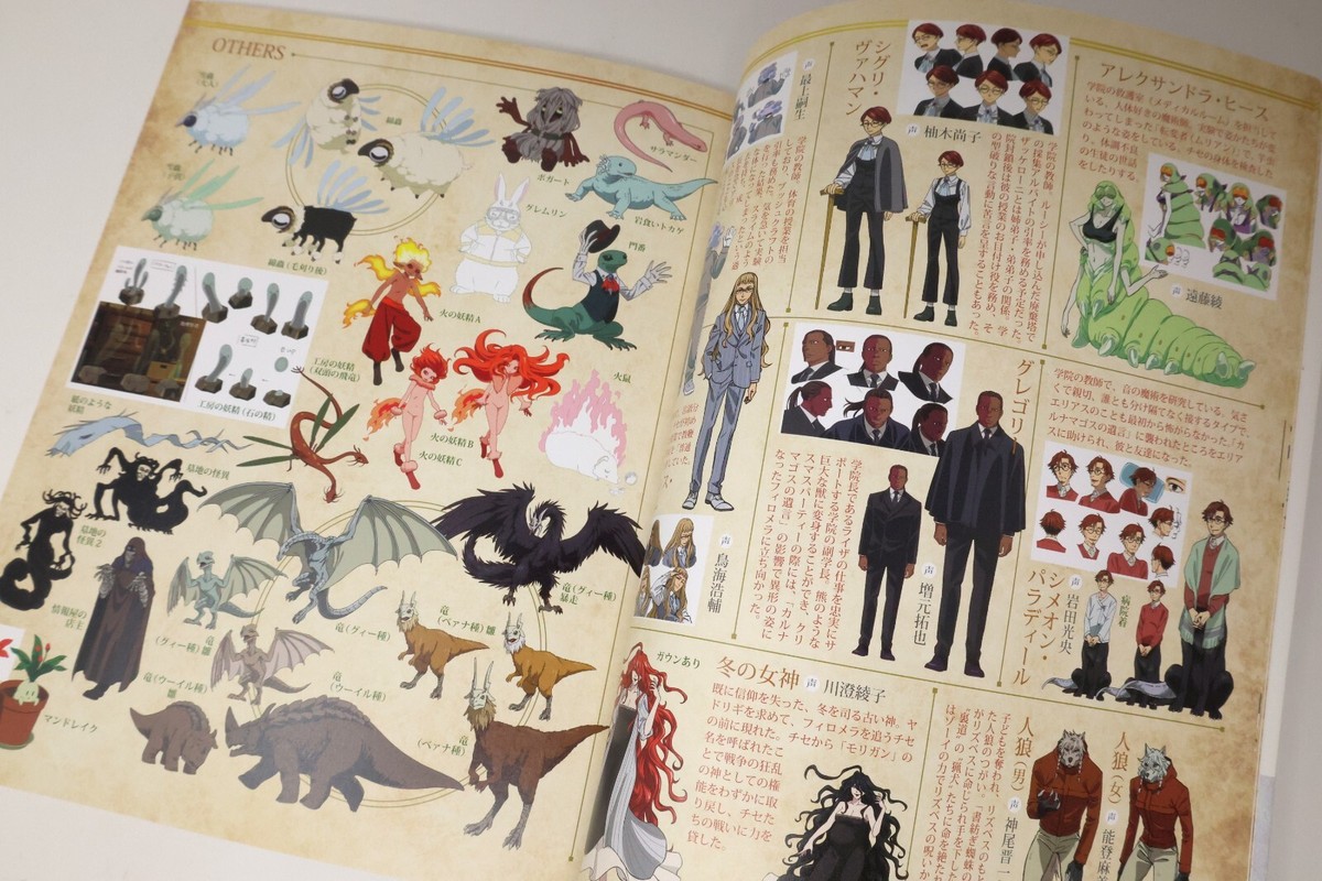 The Ancient Magus Bride Official Art Book Anime Japanese