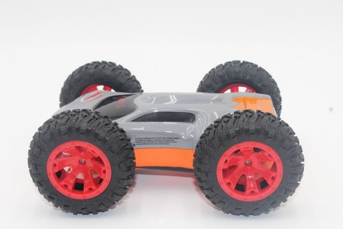 Monzoo Stunt Monster Car Double Sided Shark To Dino Car Gray & Orange No Remote - Picture 5 of 10