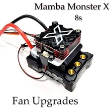 RCP Xtreme Cool Mamba Monster X 8s esc Cooling Fans MMX8s Fans 8 volt