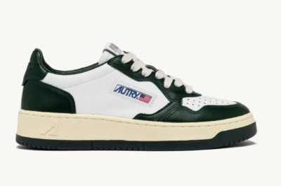 AUTRY MEDALIST LOW MAN LEATHER WHT/MOUNTAIN AULM WB49